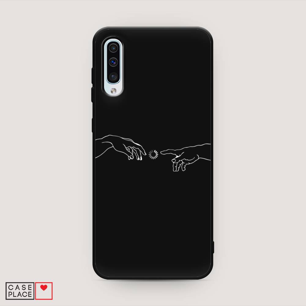фото Матовый силиконовый чехол "загрузка творения" на samsung galaxy a30s awog