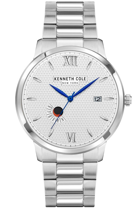 фото Наручные часы мужские kenneth cole kcwgh2122803 серебристые