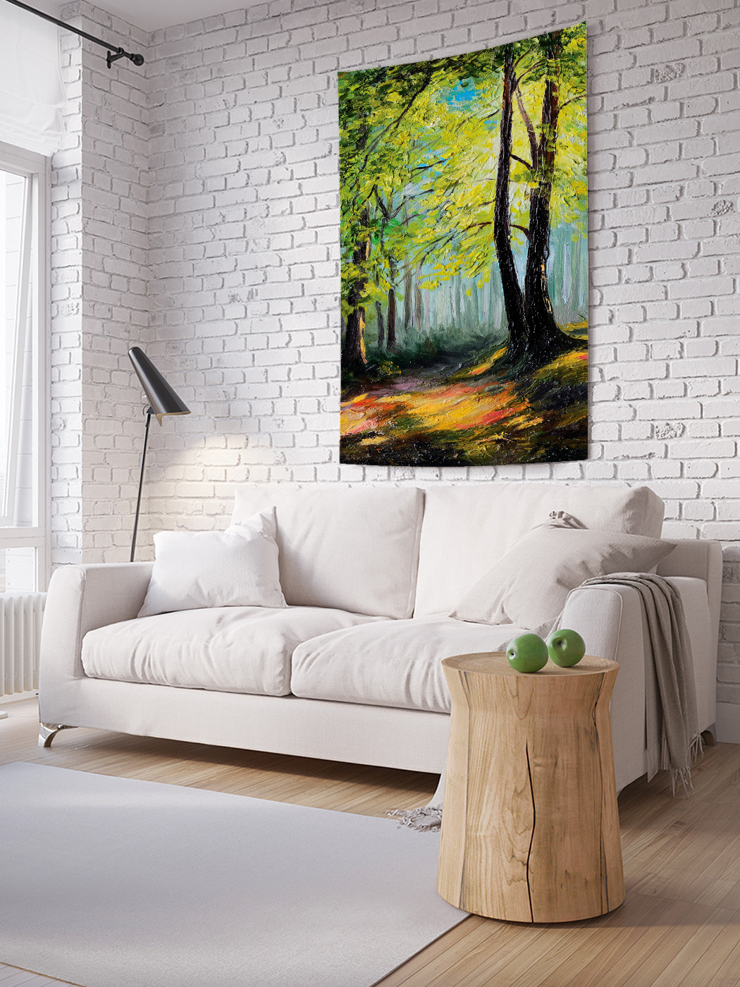 

Вертикальное фотопанно на стену JoyArty Лесной отдых 100x150 см, Лесной отдых