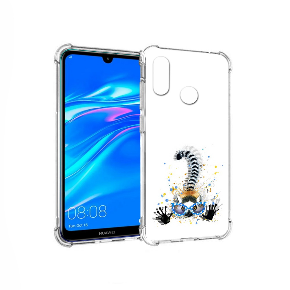 

Чехол MyPads Tocco для Huawei Y9 лямур (PT227091.35.454), Прозрачный, Tocco