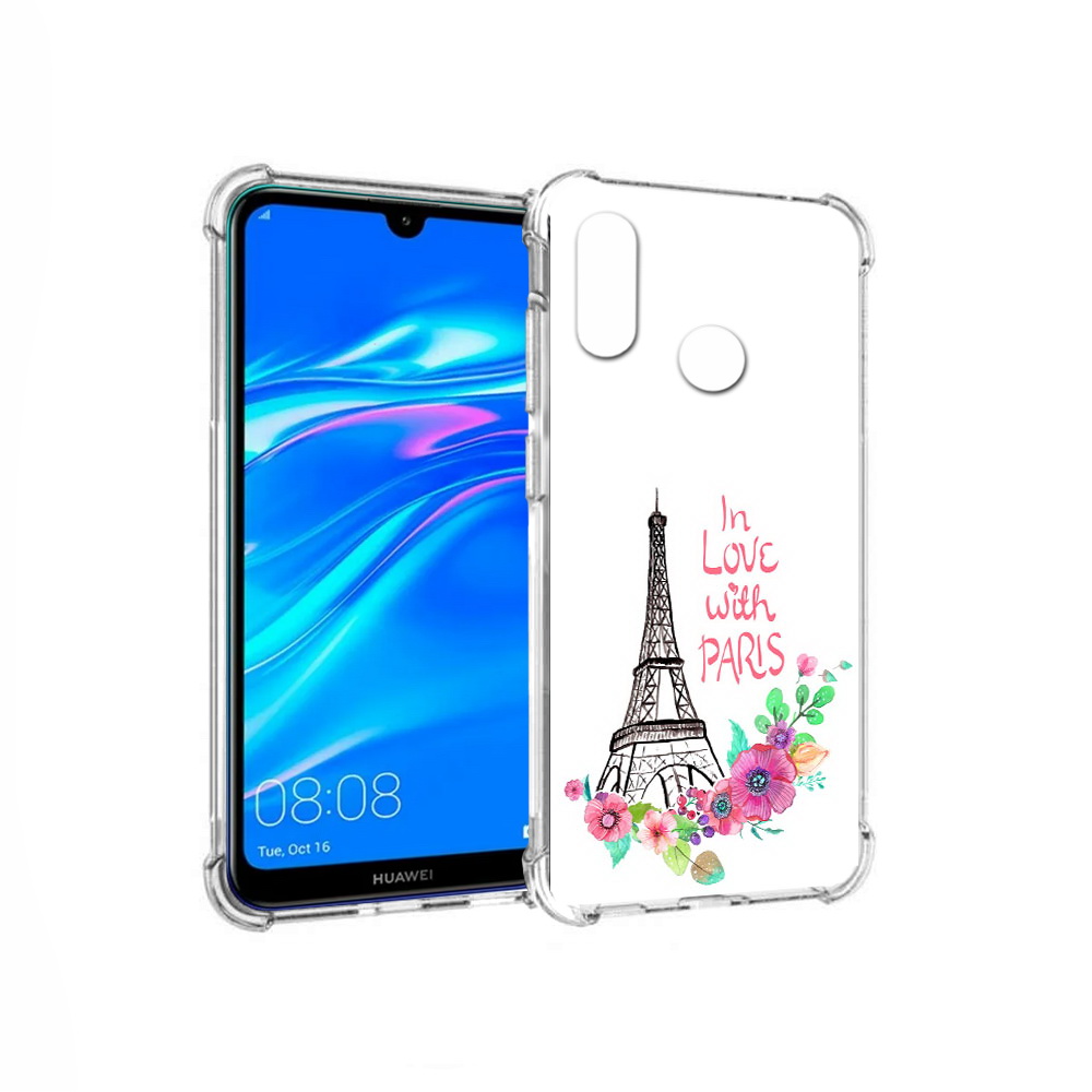 

Чехол MyPads Tocco для Huawei Y9 любимый париж (PT227091.35.452), Прозрачный, Tocco