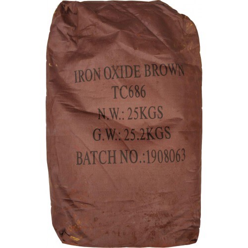 

Пигмент железноокисный Boch коричневый 25 кг, F.OX BROWN