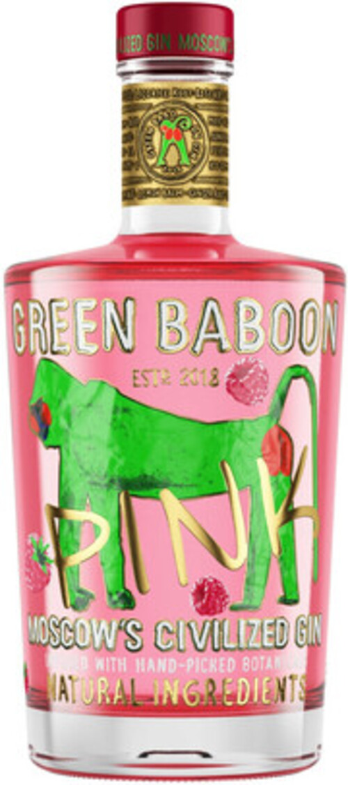 Джин Green Baboon Pink 0,7 л