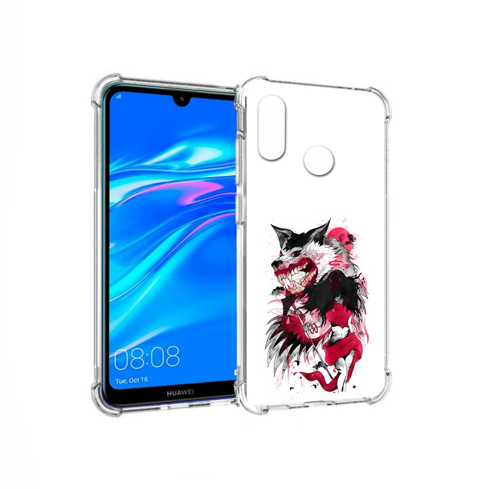 

Чехол MyPads Tocco для Huawei Y9 красная шапочка (PT227091.35.410), Прозрачный, Tocco