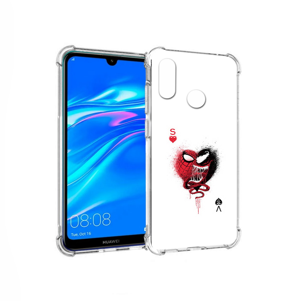 

Чехол MyPads Tocco для Huawei Y9 Веном (PT227091.35.41), Прозрачный, Tocco