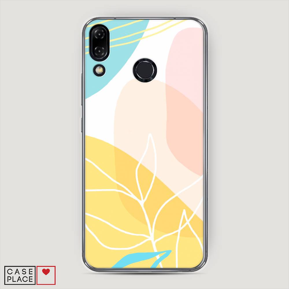 

Чехол Awog на Asus Zenfone 5 ZE620KL "Летнее настроение", Желтый;голубой;розовый, 43350-10
