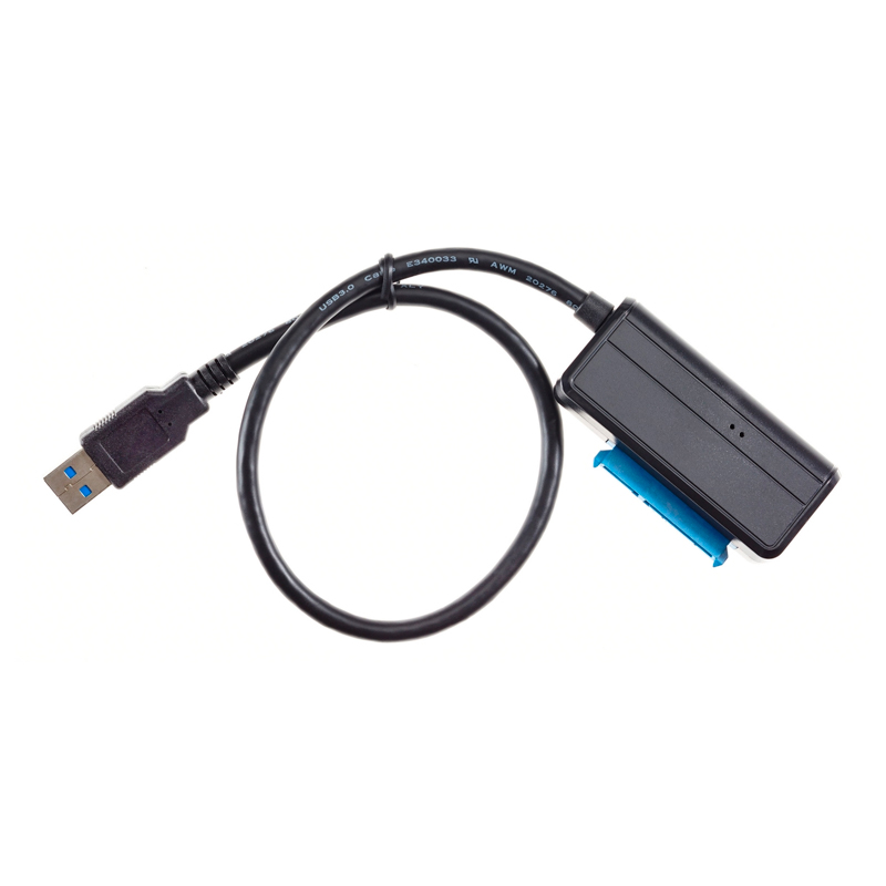 

Адаптер VCOM USB3.0/SATA III (CU817), Черный, CU817