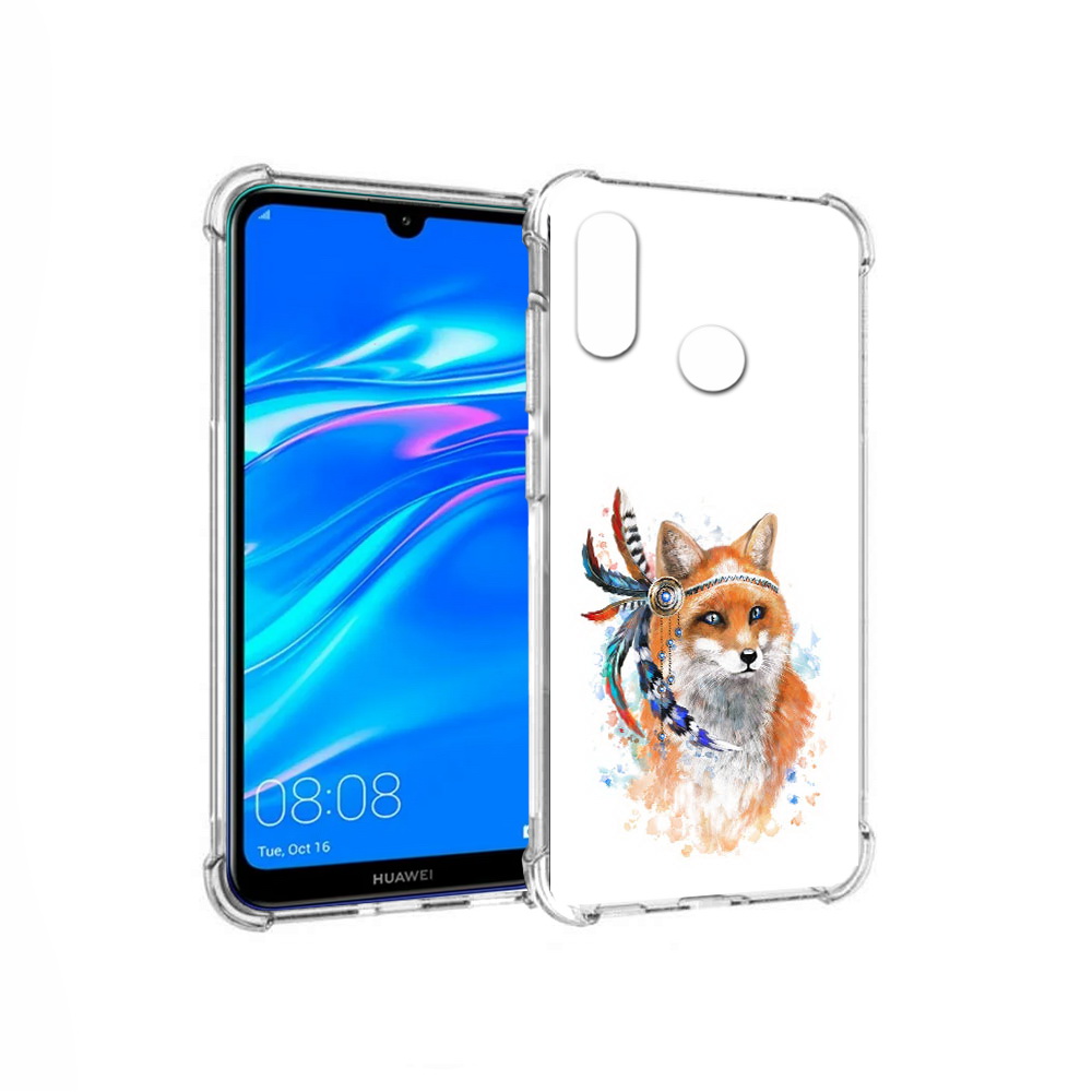 

Чехол MyPads Tocco для Huawei Y9 инду лиса (PT227091.35.377), Прозрачный, Tocco