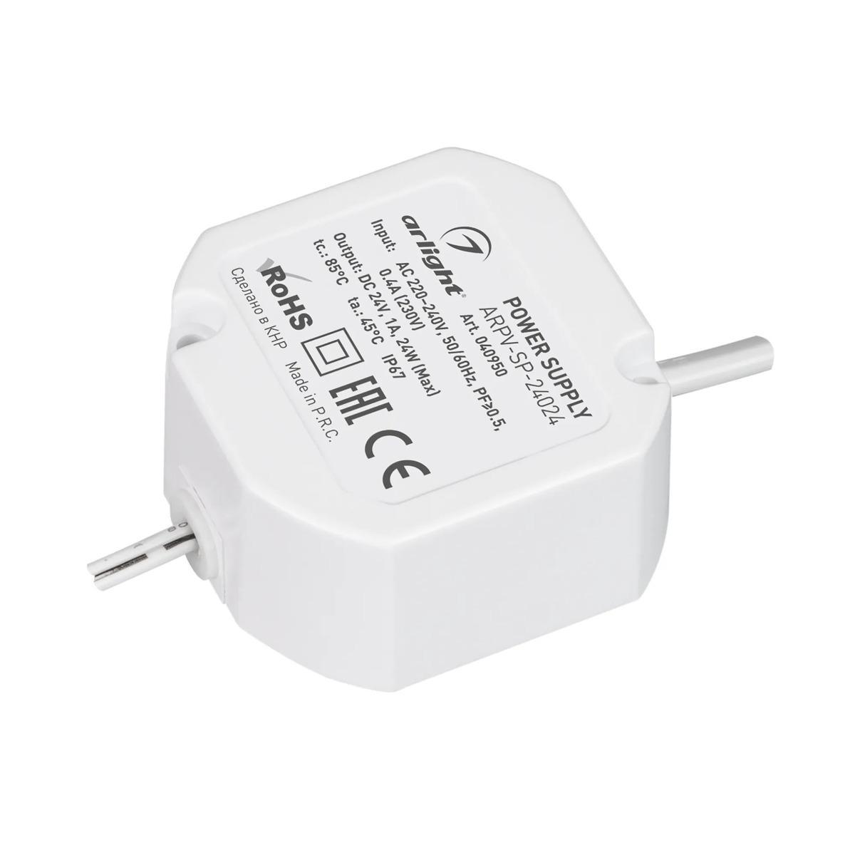 

Блок питания Arlight ARPV-SP-24024 (24V, 1A, 24W) 040950, 040950