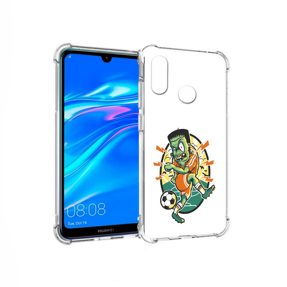 Чехол MyPads Tocco для Huawei Y9 зомби футболист (PT227091.35.368)