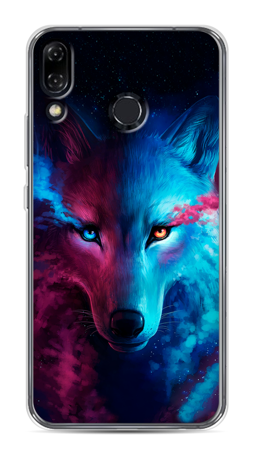 

Чехол Awog на Asus Zenfone 5 ZE620KL "Волшебный волк", Черный;серый;синий, 43350-1