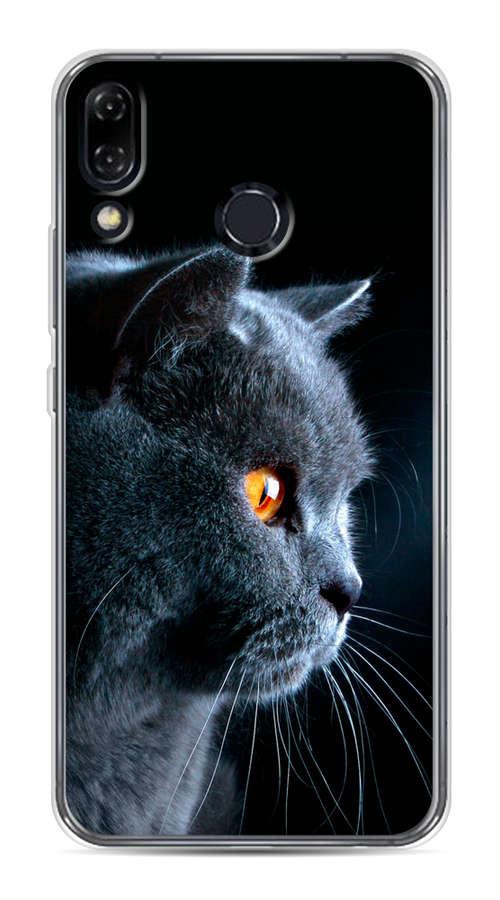 

Чехол Awog на Asus Zenfone 5 ZE620KL "Благородный кот британец", Черный;серый;оранжевый, 43350-2