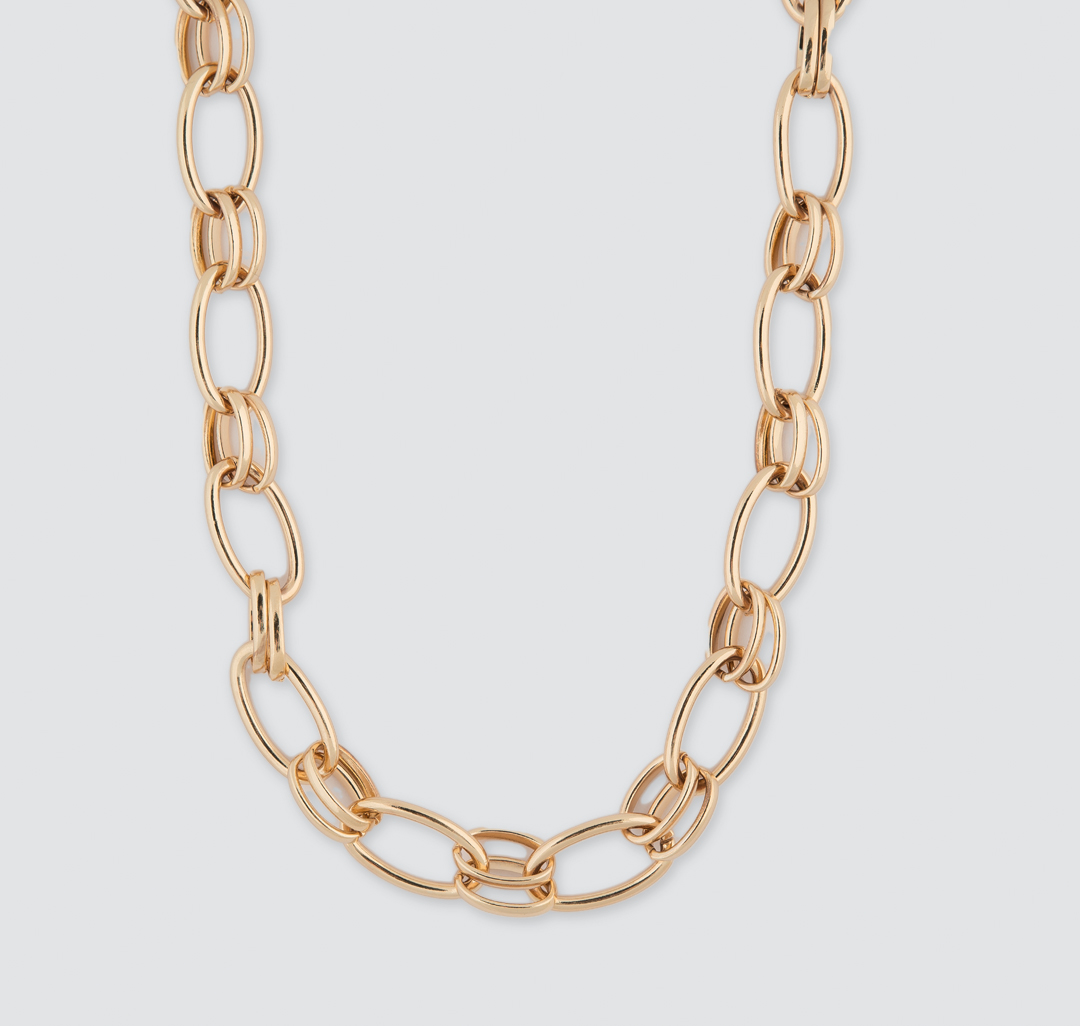 

Колье из металла без вставки 46 см Marmalato 800-732 125256, 800-732 125256
