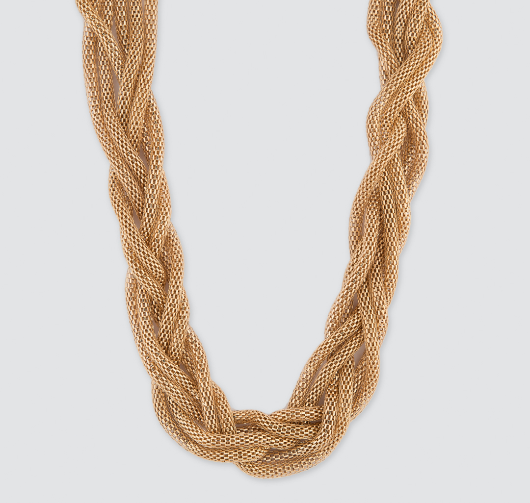 

Колье из металла без вставки 44 см Marmalato 800-709 125230, 800-709 125230