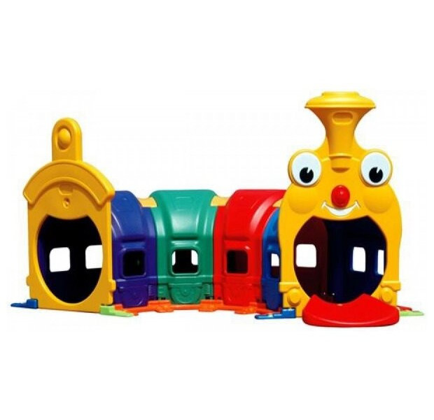 

Игровой комплекс 1Toy туннель, BabyStyle, Счастливый поезд, 1150*110*122 см