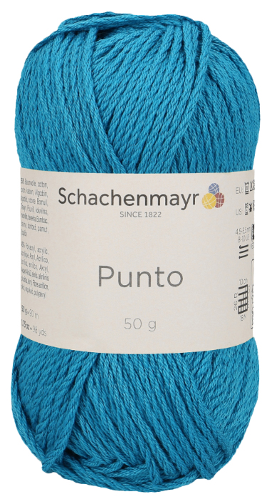 

Пряжа Schachenmayr 9807596 Punto (00065, pfau), Голубой, Punto
