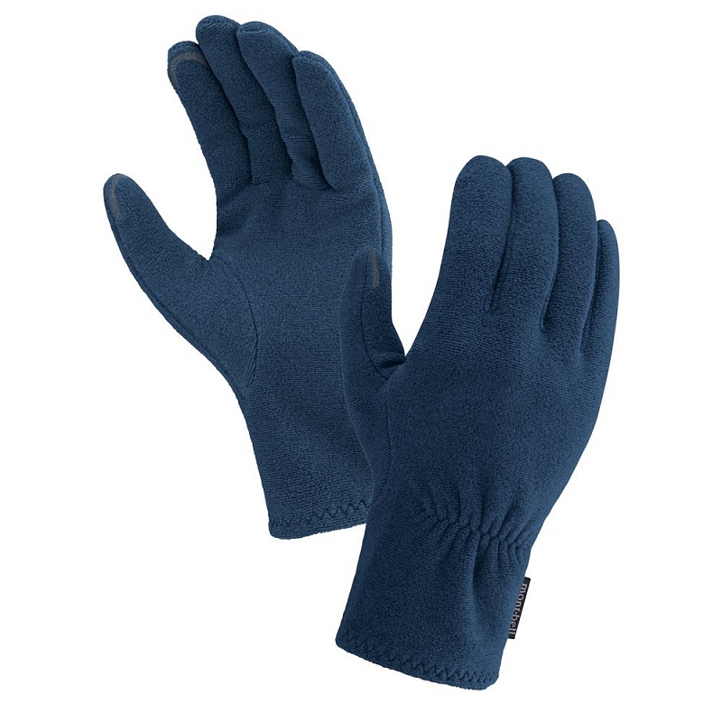 MontBell перчатки CHAMEECE (XL, Черный, BK)