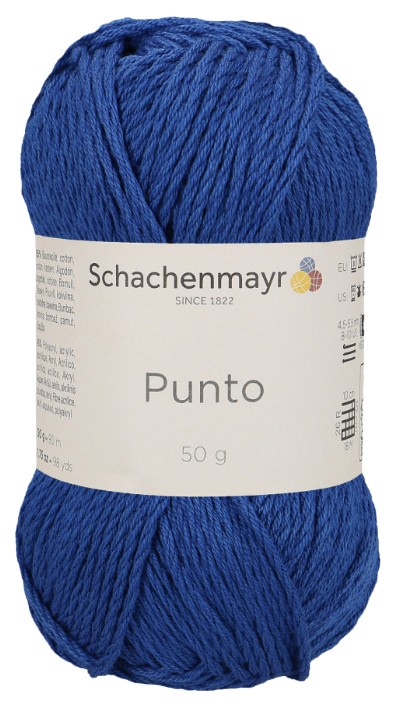 

Пряжа Schachenmayr 9807596 Punto (00057, royal), Синий, Punto