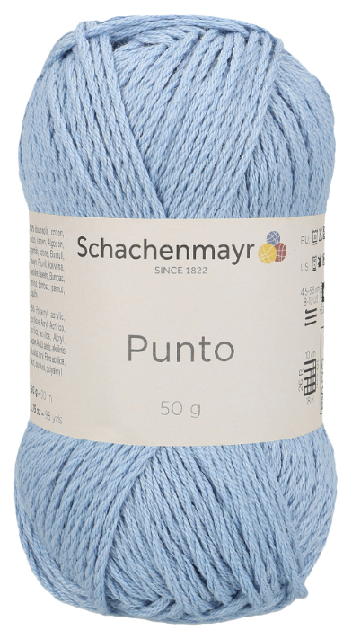 

Пряжа Schachenmayr 9807596 Punto (00052, wolke), Голубой, Punto
