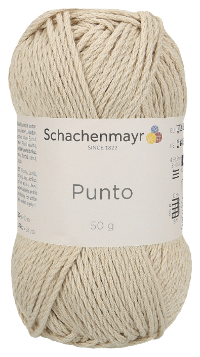 

Пряжа Schachenmayr 9807596 Punto (00015, sand), Бежевый, Punto