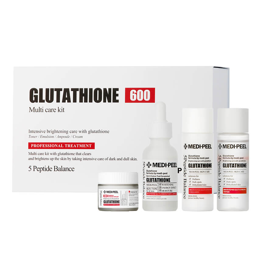 Набор средств для лица для осветления тона лица Medi-Peel Glutathione 600 Multi Care Kit увлажняющий питательный комплекс для контура глаз evolution sphere eye care