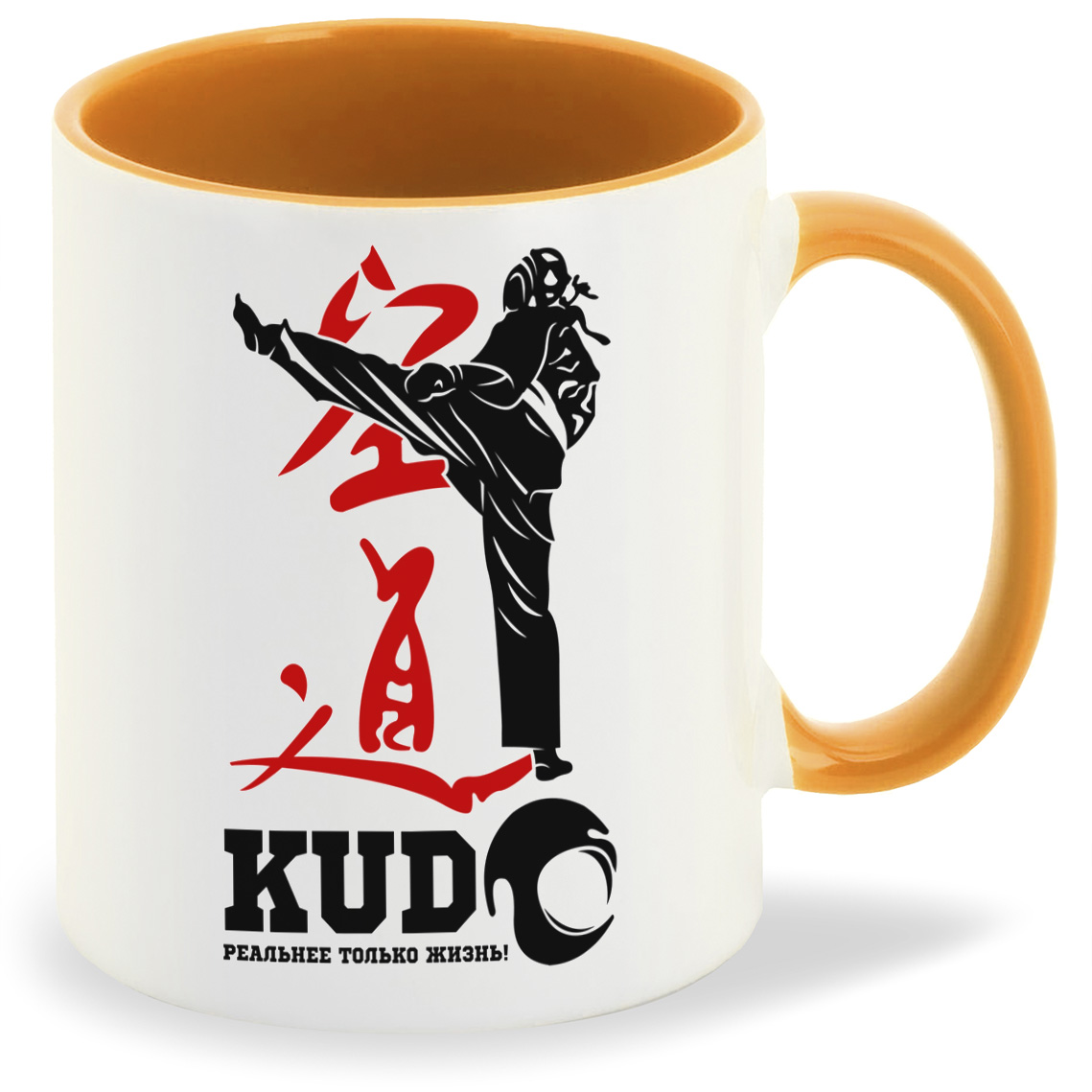 

Кружка CoolPodarok ЛKudo реальнее только жизнь, ЛKudo реальнее только жизнь