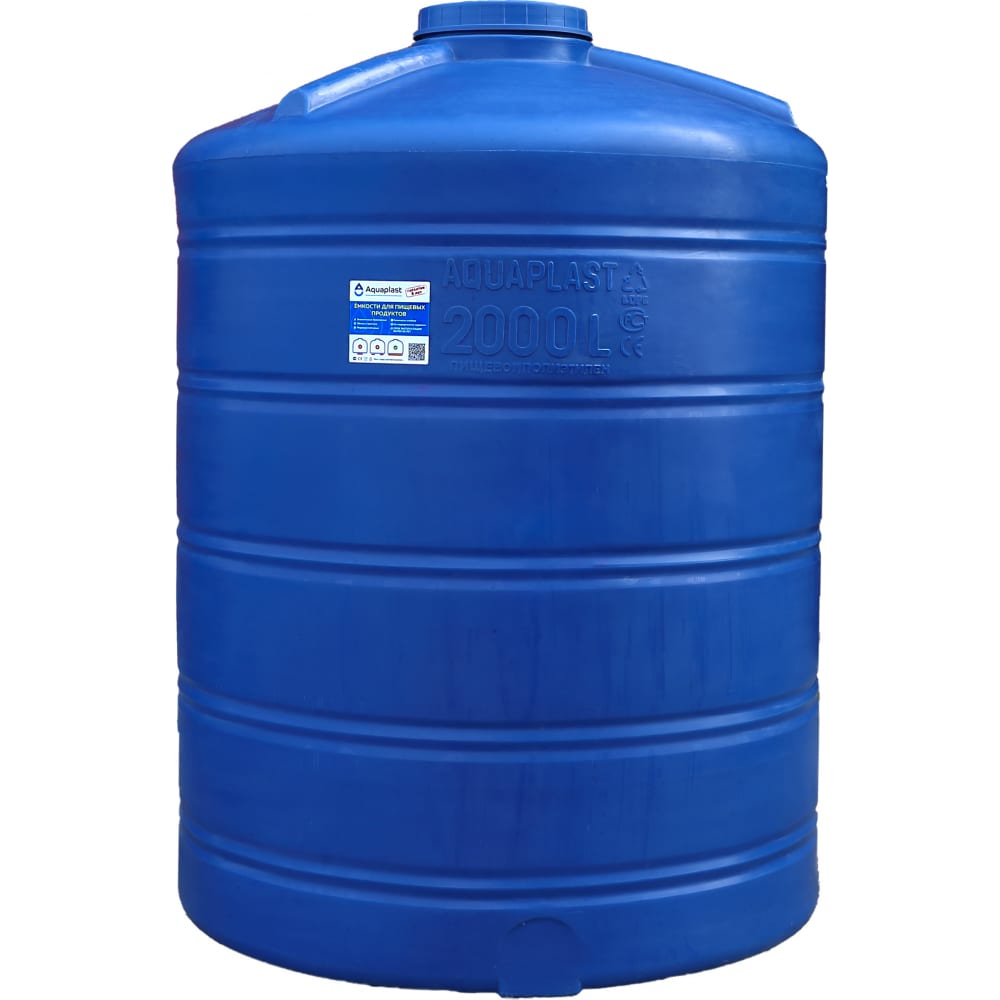 

Овально-вертикальный бак AQUAPLAST 4630017951840, Синий