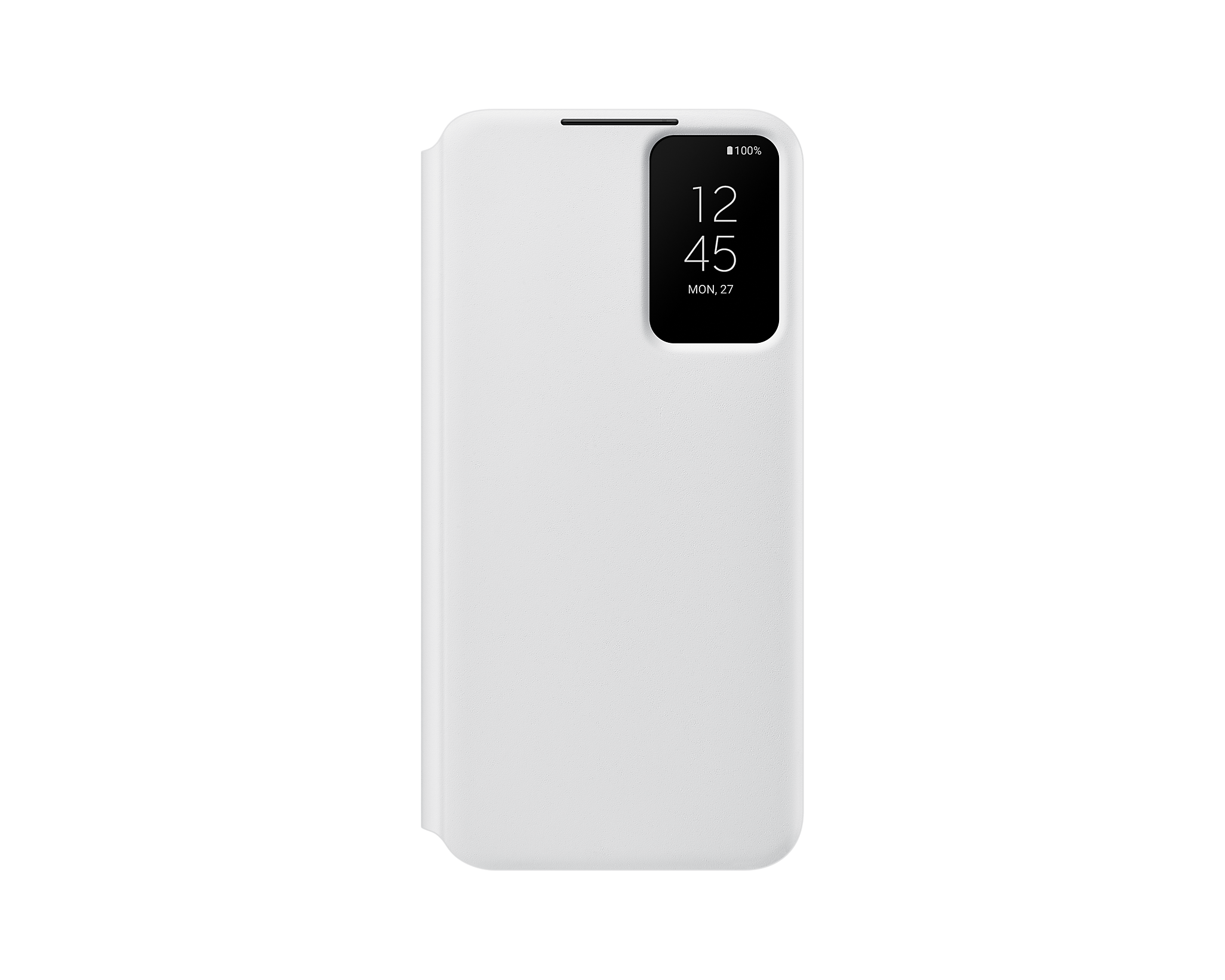 Чехол Samsung Smart Clear View S22+ белый (EF-ZS906)