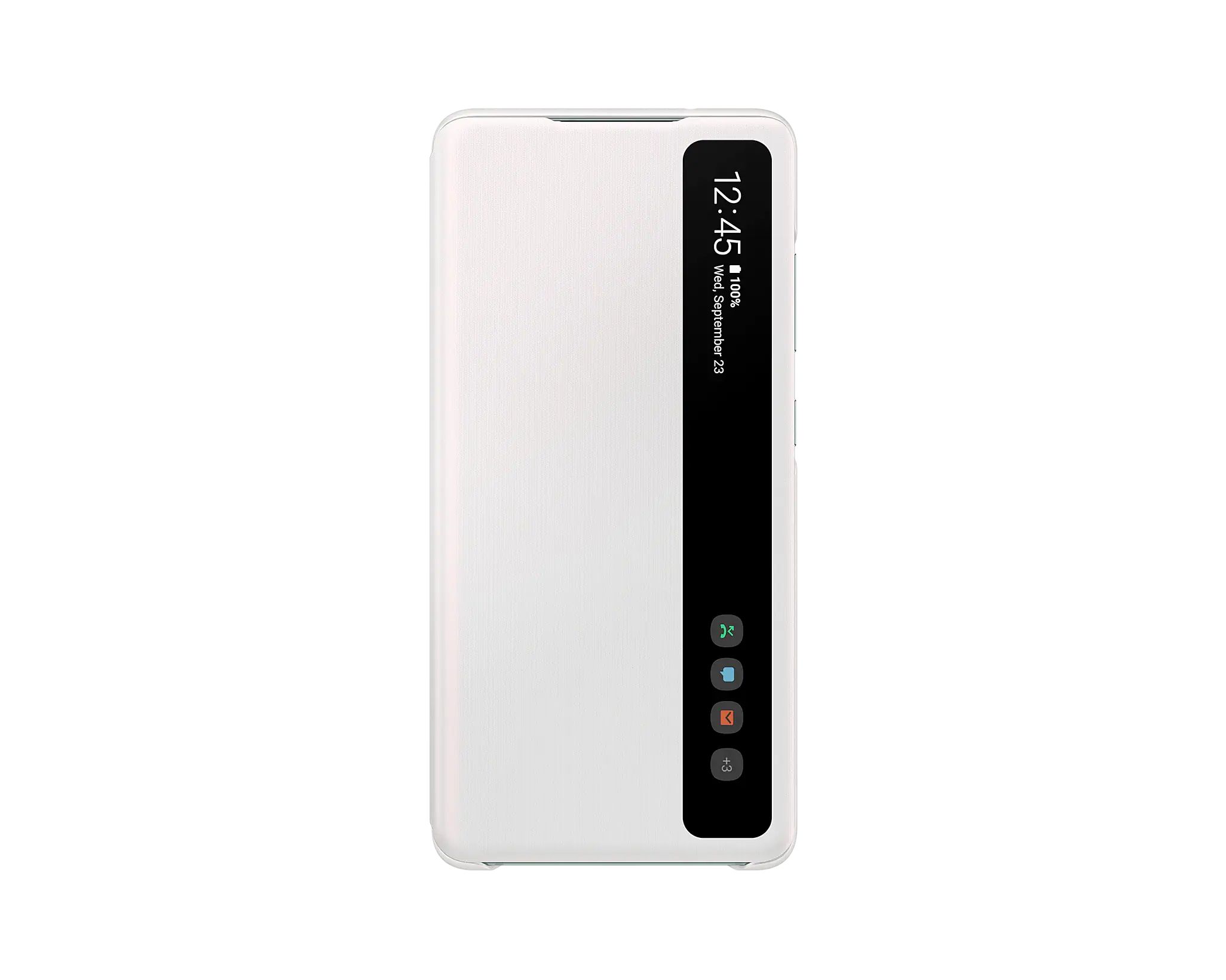 

Чехол Samsung Smart Clear View Cover S20 FE белый (EF-ZG780), Smart Clear View Cover S20 FE белый (EF-ZG780)