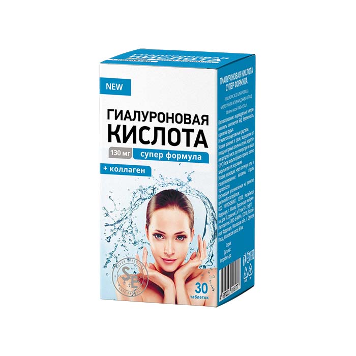 

Гиалуроновая кислота ФИТОНОВИКА супер формула, 30 таблеток