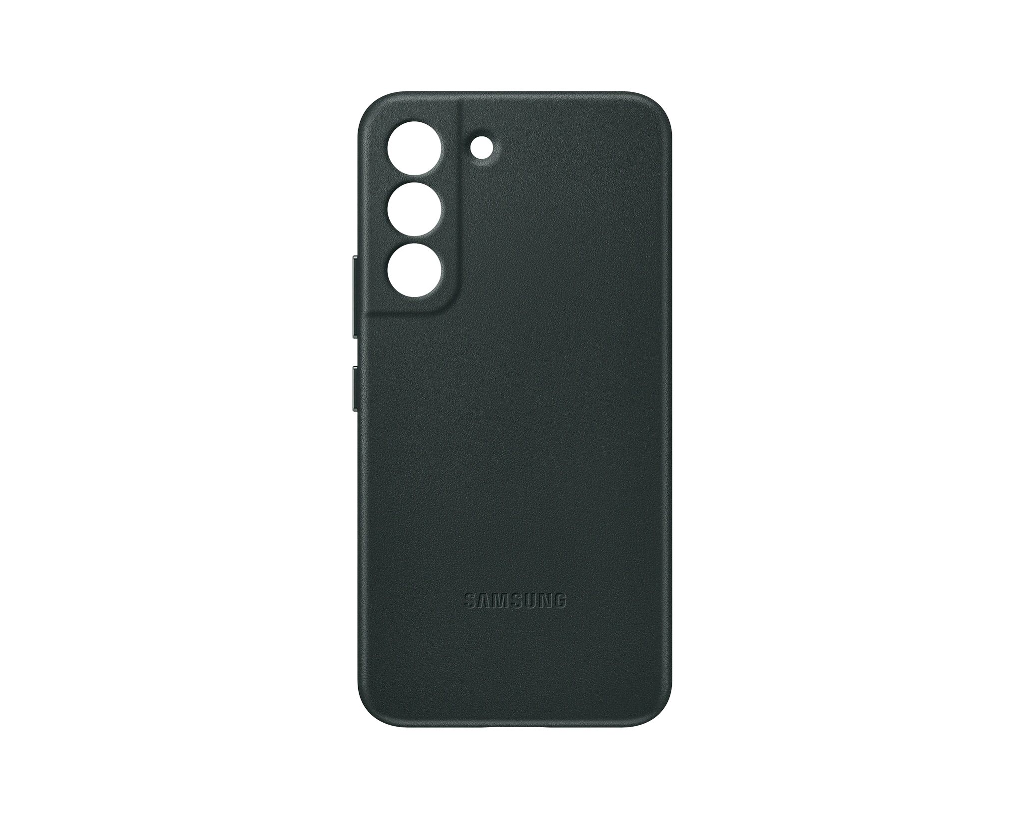 фото Чехол samsung leather cover s22 лесной зеленый (ef-vs901)