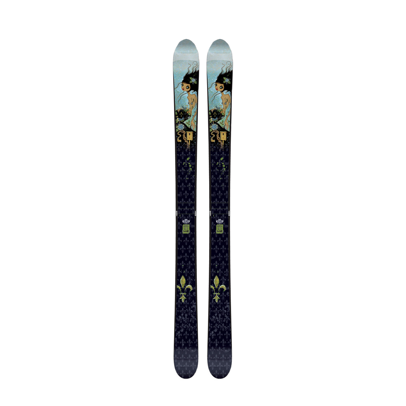 Горные лыжи Rossignol S6 BC 186 черные
