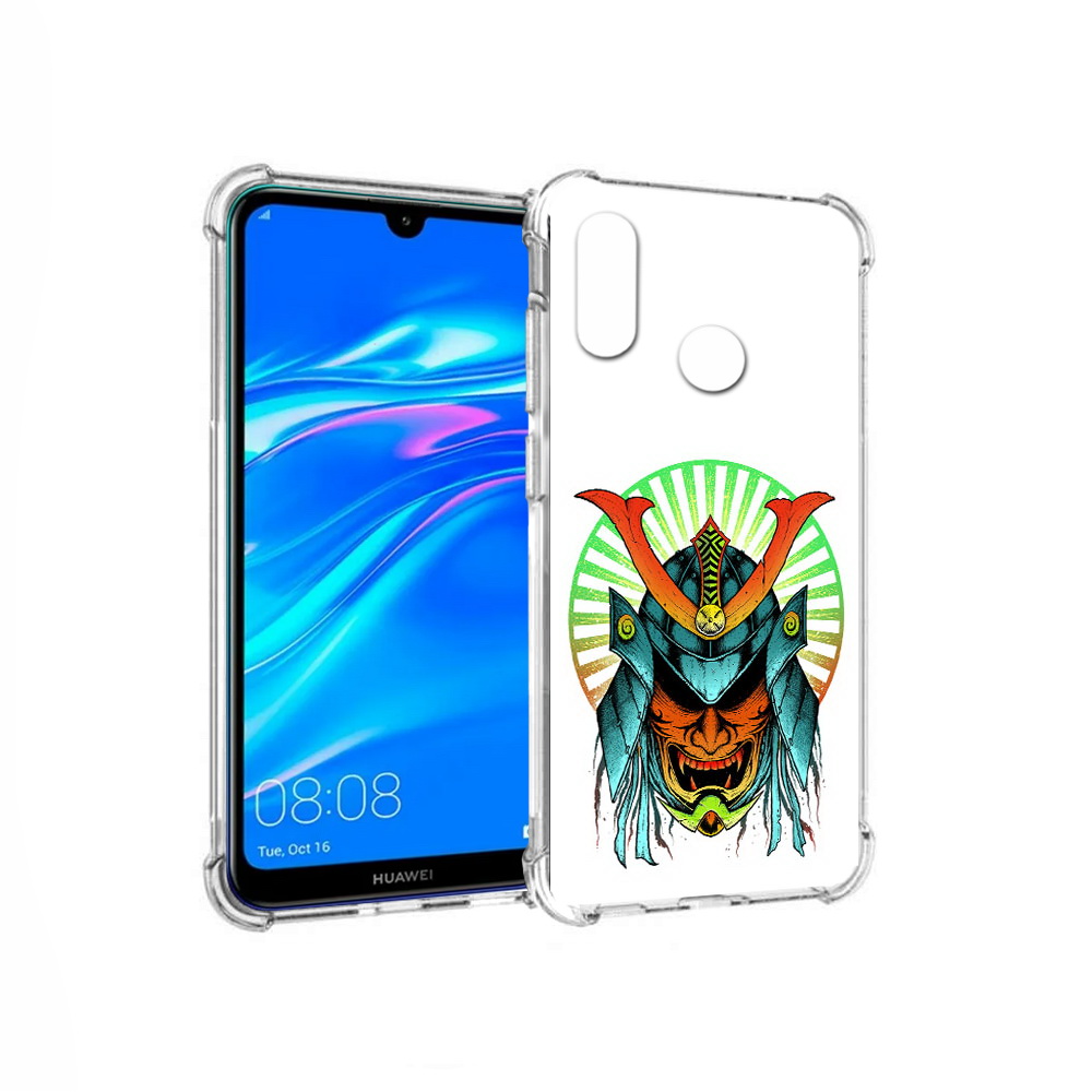 

Чехол MyPads Tocco для Huawei Y9 ешимитсу рисунок (PT227091.35.345), Прозрачный, Tocco