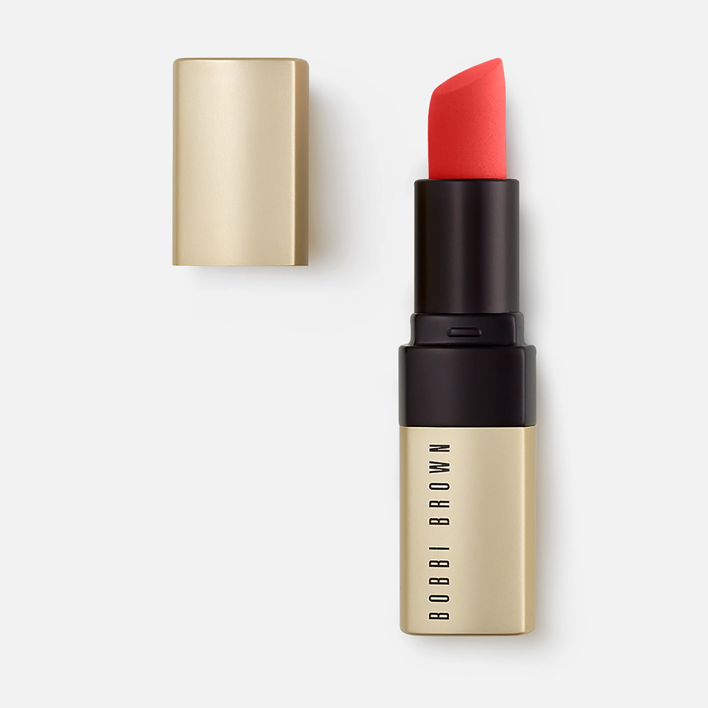 Помада для губ BOBBI BROWN Luxe Matte Lip Color матовая, тон Cheeky Peach, 4,5 г помада для губ bobbi brown luxe matte lip color матовая тон razzberry 4 5 г