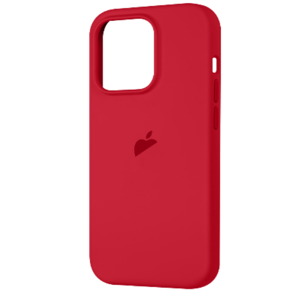 

Чехол iPhone 14 Pro Silicon Case Red (MagSafe) c LOGO, красный (IS794372)