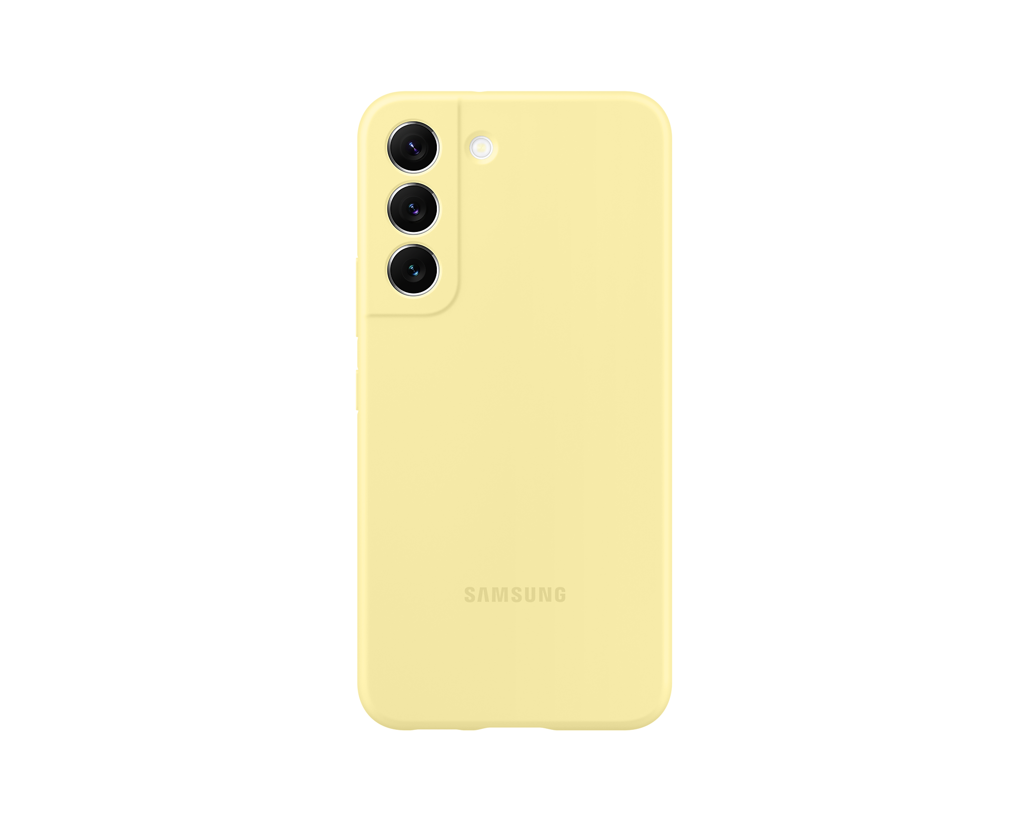 фото Чехол samsung silicone s22 butter yellow (ef-ps901)