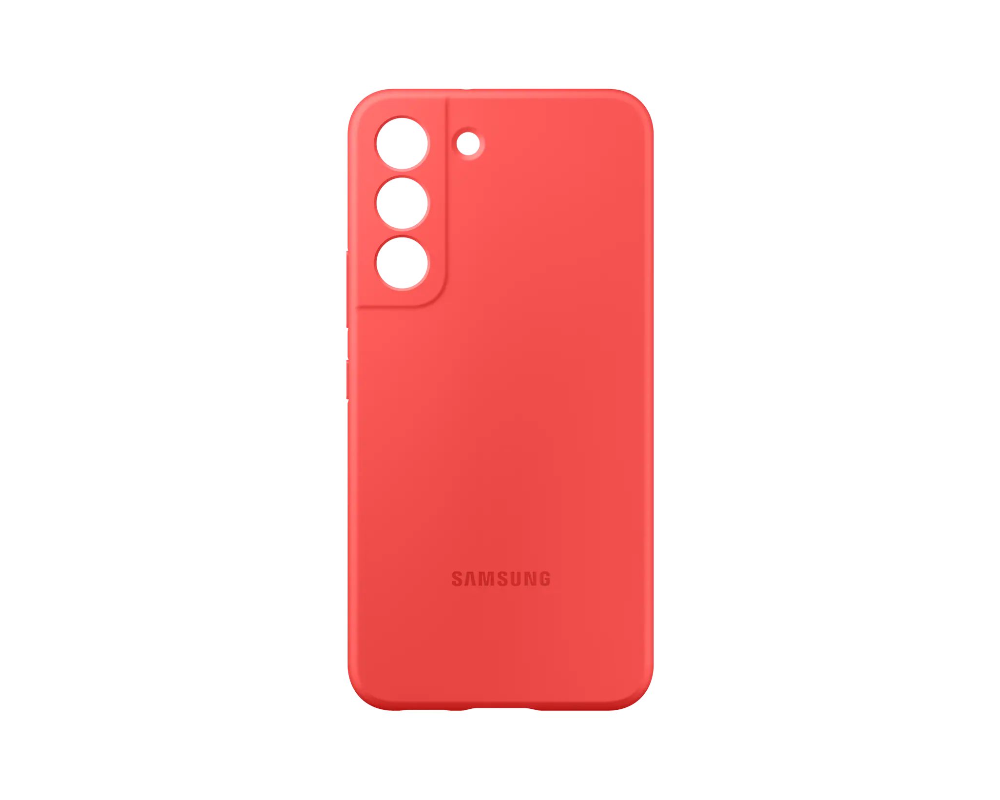 фото Чехол samsung silicone s22 glow red (ef-ps901)