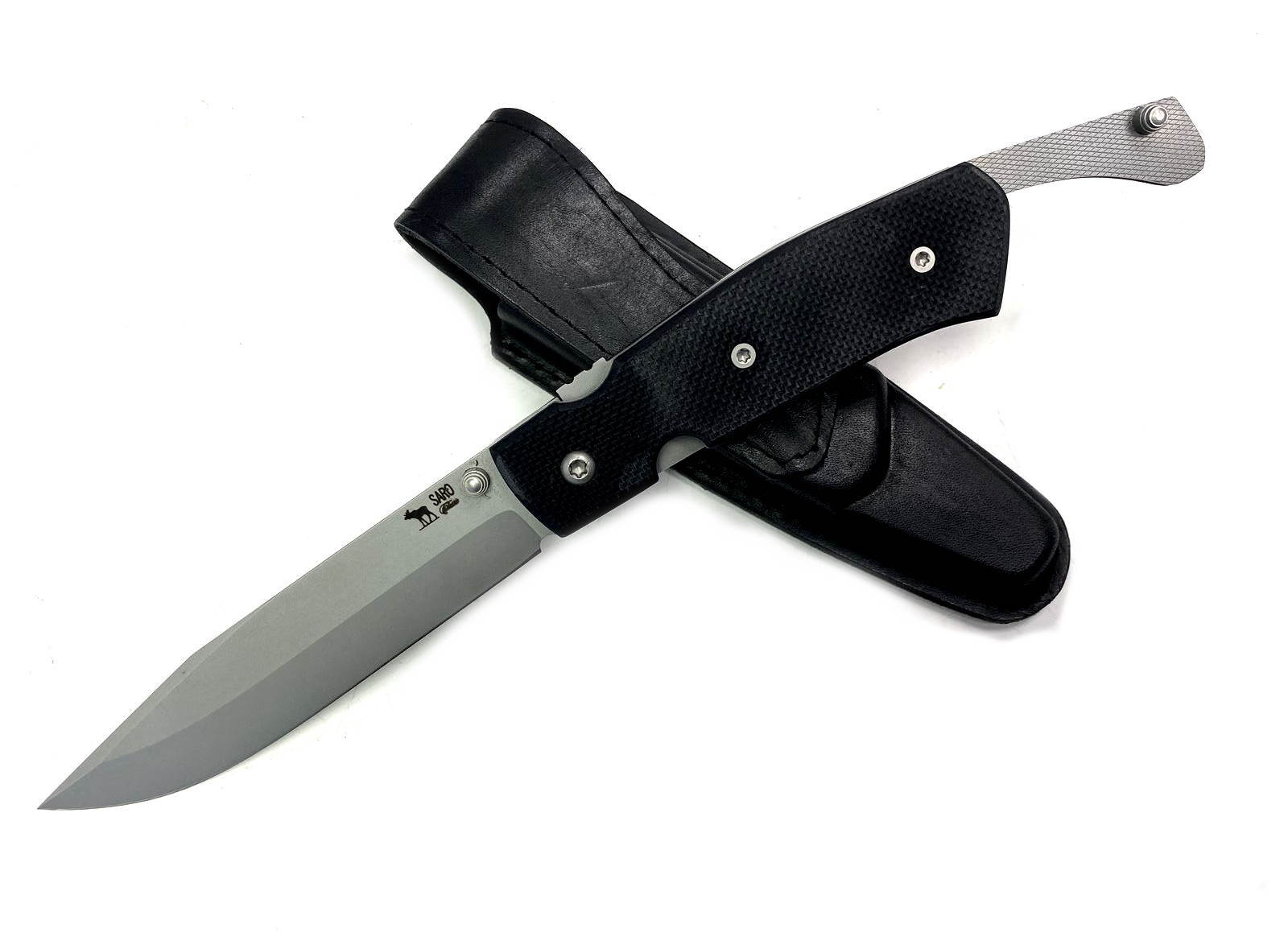 Складной нож SARO Wild West, сталь K110, G10