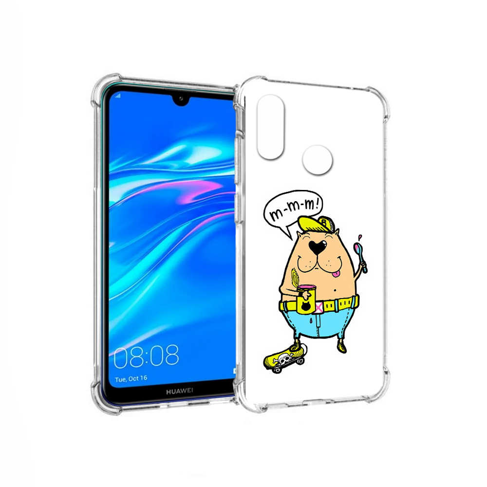 

Чехол MyPads Tocco для Huawei Y9 Бобр (PT227091.35.30), Прозрачный, Tocco