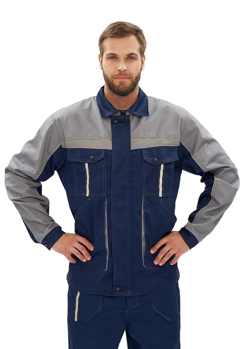 

Костюм рабочий мужской Ursus Оптимальный темно-синий 60-62 RU, 182-188 см, Оптимальный