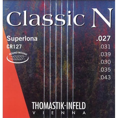 

Струны для классической гитары Thomastik Classic N CR127, Classic N CR127