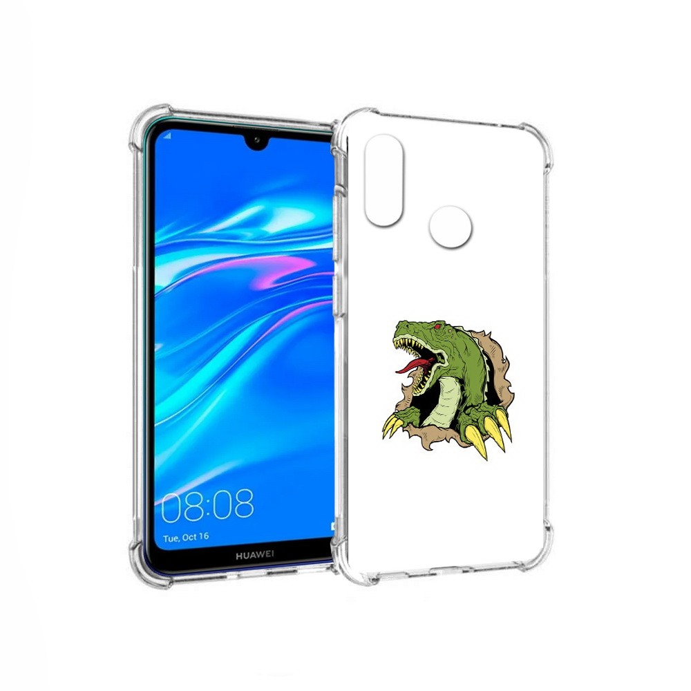 

Чехол MyPads Tocco для Huawei Y9 годзила (PT227091.35.290), Прозрачный, Tocco