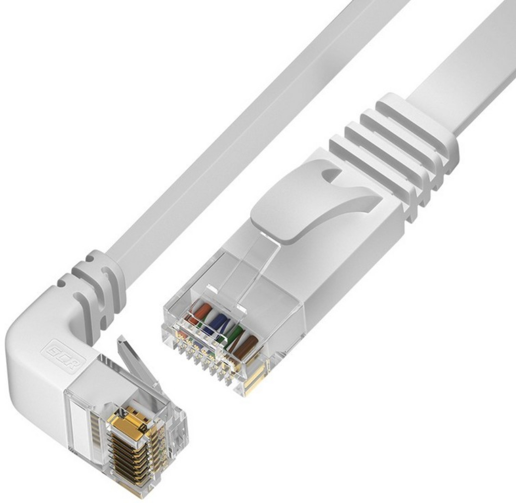 

Кабель Greenconnect RJ-45 - RJ-45 вилка-вилка 2м (GCR-54630) белый