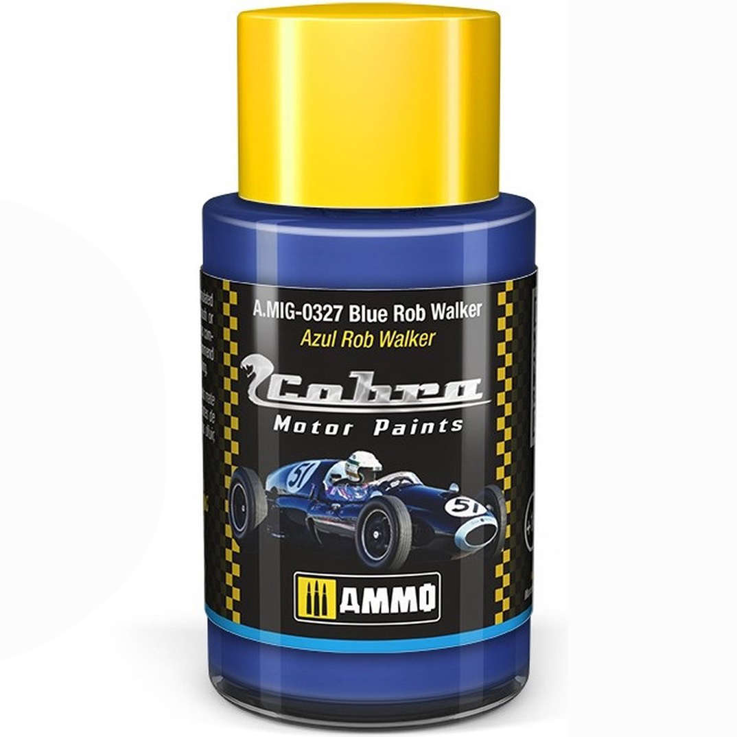 

Акриловая Краска Ammo Mig Cobra Motor Синий Роб Уокер Amig0327