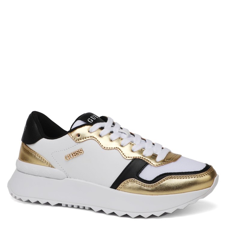 

Кроссовки женские Guess FLPVN2LEL12 белые 35 EU, Белый, FLPVN2LEL12