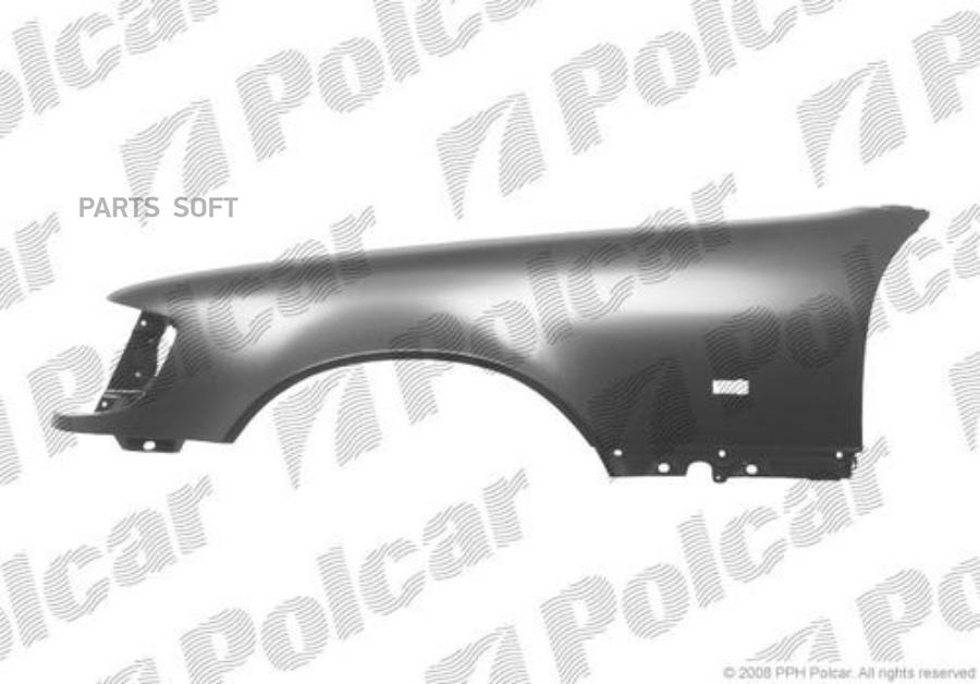 

Крыло переднее правый POLCAR 502402