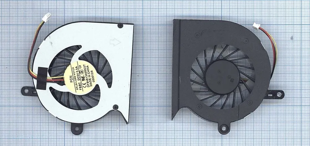 

Кулер Vbparts для Toshiba Satellite L830, p/n: DFS481305MC0T FBBC, MF60090V1(100114816V)