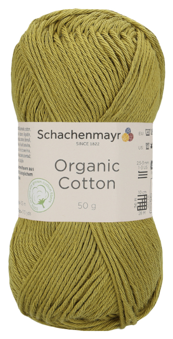 Пряжа Schachenmayr 9807376 Organic Cotton Sustainable (00070, grass)