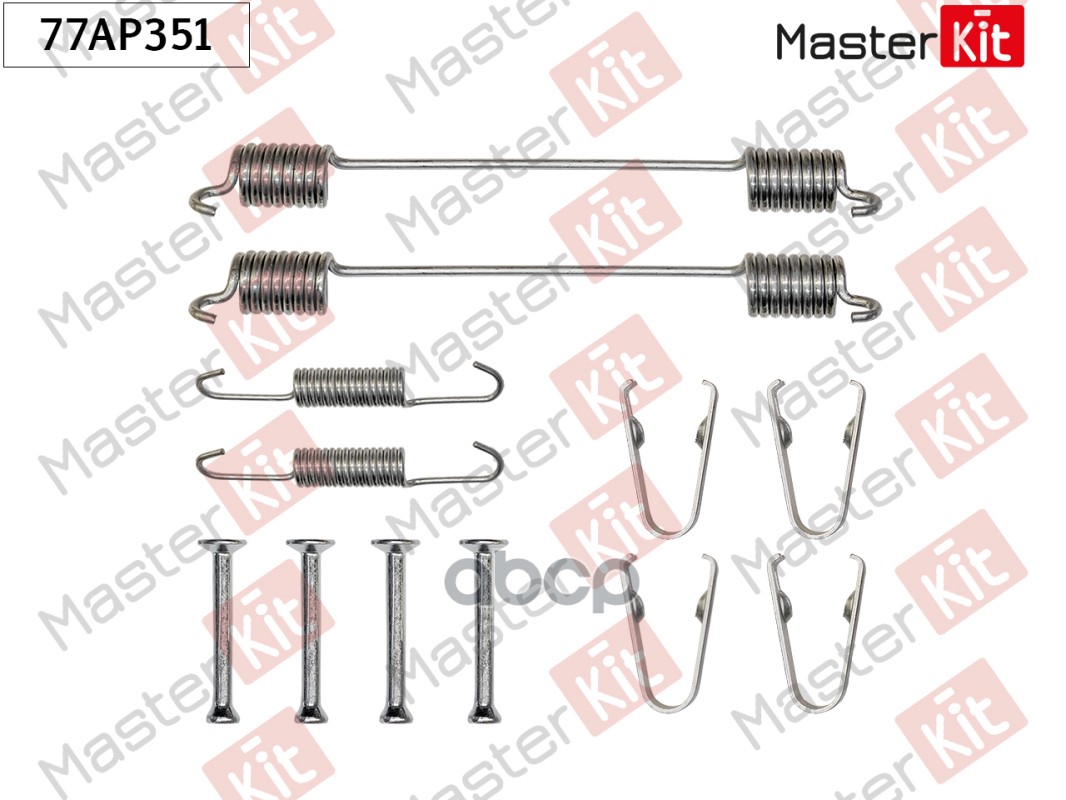 

Установочный комплект MASTERKIT для барабанных колодок 77ap351