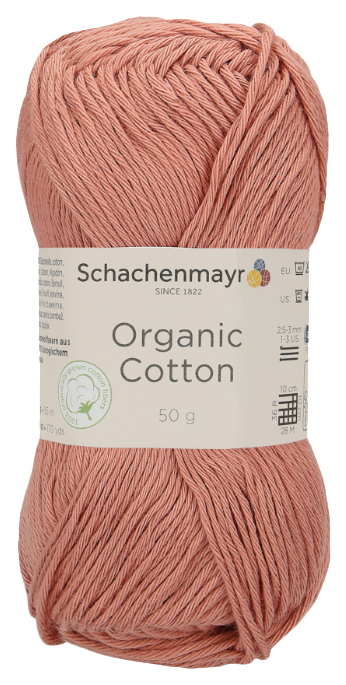 

Пряжа Schachenmayr 9807376 Organic Cotton Sustainable (00035, rose), Organic Cotton